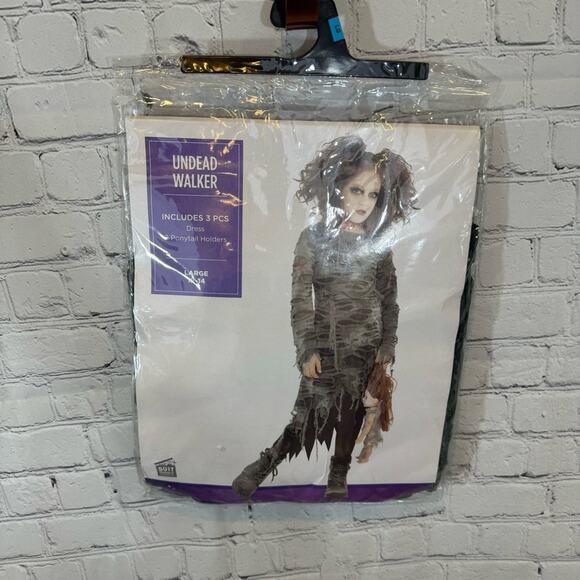 Undead Walker Zombie Girl’s Halloween Costume Sz: L 12-14 NWT - Picture 1 of 4